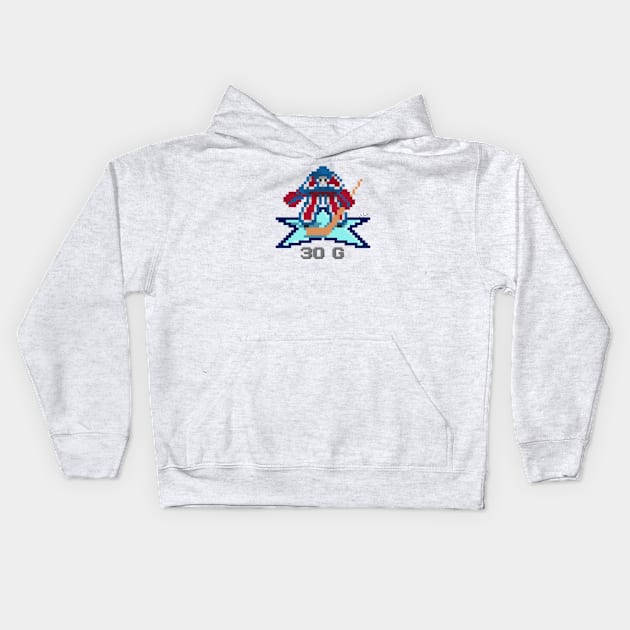 NHL 94 Shirt - NYR #30 Kids Hoodie by Beerleagueheroes.com Merch Store